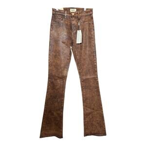 L’AGENCE High Rise Jeans 
Selma Baby Boot 
Cocoa Mineral Wash Brown 
24 NWT $290